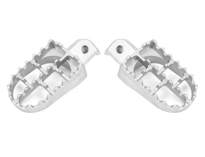 Set scărițe motocicletă racing aluminiu Gri | Set 2 bucăți [1]