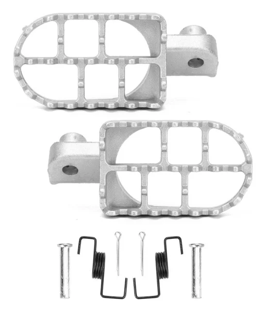 Accesorii - Set scărițe motocicletă racing aluminiu Gri | Set 2 bucăți
