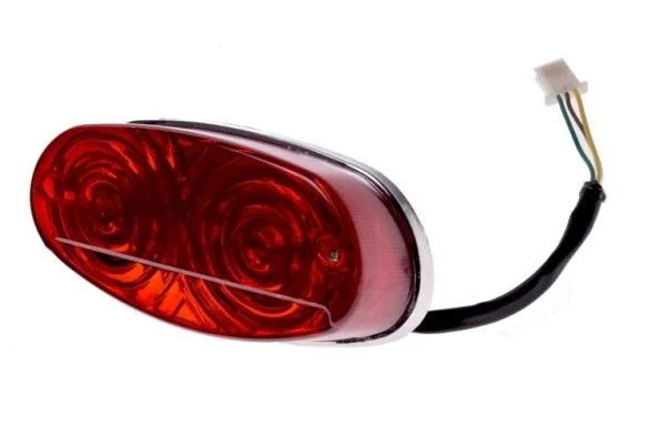 Stop spate ATV 200cc – bec BAY15D, mufă 3 pini, cablu 220 mm [1]