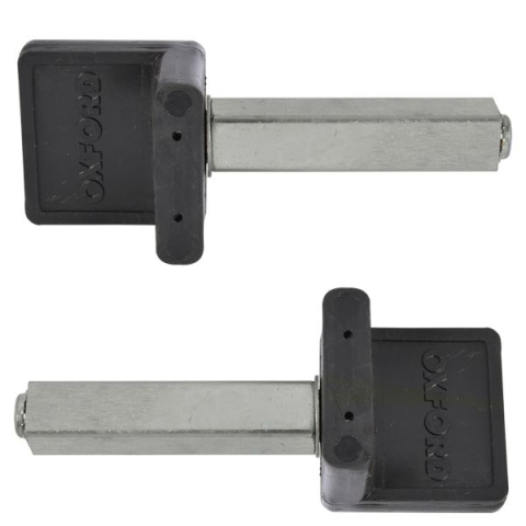 Standere - Suport motocicletă OXFORD – universal, pin de ridicare tip L, negru