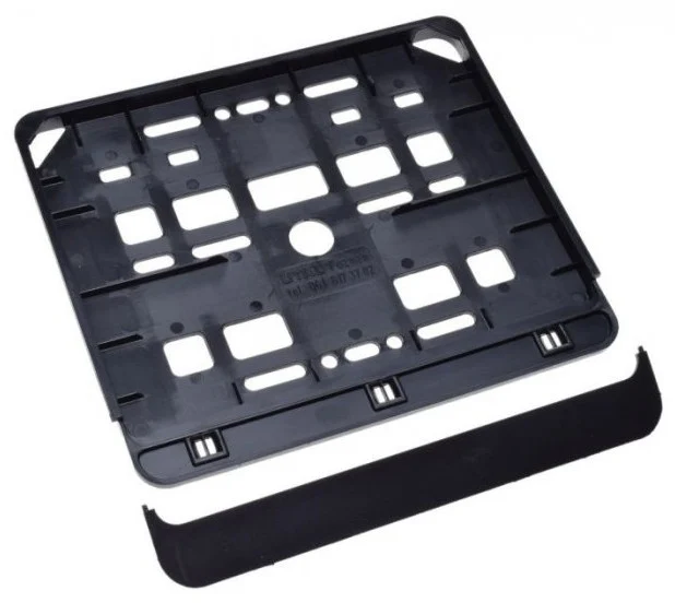 Diverse - Suport număr înmatriculare moto / ATV – plastic, 173 × 198 mm