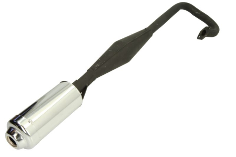 Tobă evacuare tuning Pocket Bike – 2T, 620 mm, flanșă 40 mm, Ø22 mm [1]