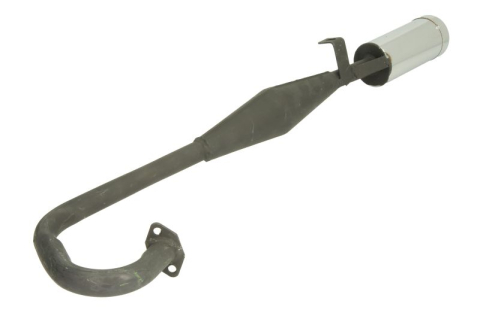 Esapament - Tobă evacuare tuning Pocket Bike – 2T, 620 mm, flanșă 40 mm, Ø22 mm