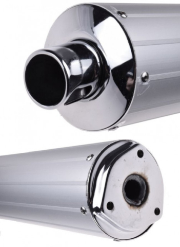 Tobă racing scuter chinezesc 4T R12 – esapament sport pentru motoare GY6 50–80cc [1]