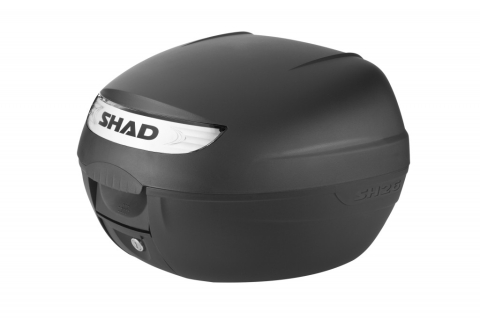Accesorii - Top Case SHAD SH26 D0B26100 – 26L – Negru – Placă inclusă
