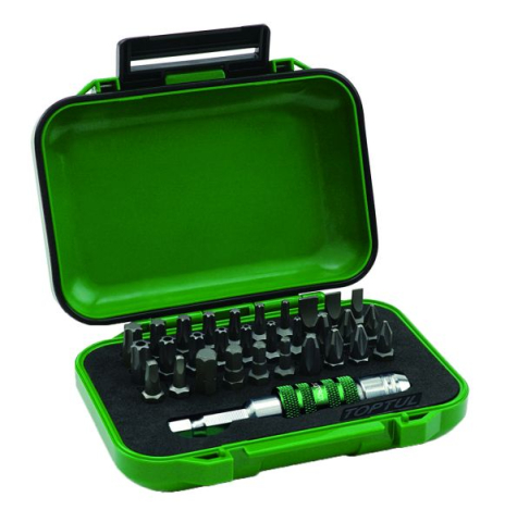 Scule și Unelte Moto - Trusă biți TOPTUL GABW3101 – 31 buc, PH / PZ / SL / HEX / TORX / TORX Tamper / SQ, profesională