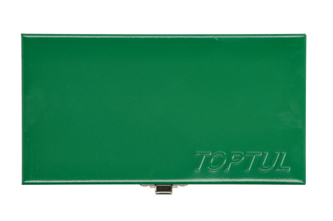 Trusă de scule TOPTUL – 17 buc, 1/4", tubulare 6PT, clichet, prelungitor, articulație universală [1]