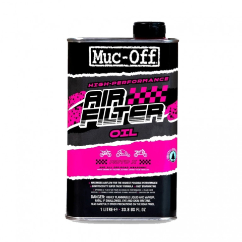 Curatare si Intretinere - Ulei filtru aer Muc-Off 20156 – Motorcycle Air Filter Oil 1L – Performanță Off‑Road