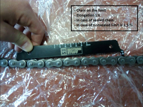 Unealtă Măsurare Uzură Lanț MOTION STUFF – Indicator Precizie pentru Lanț Moto [3]