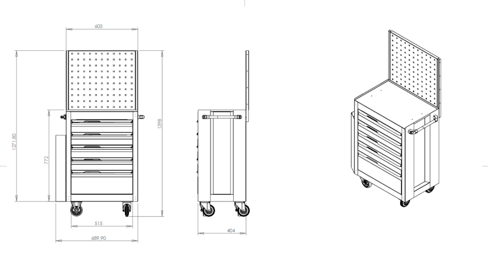 carucior-profesional-atelier-5-sertare-panou-perforat-compartimente-laterale [2]