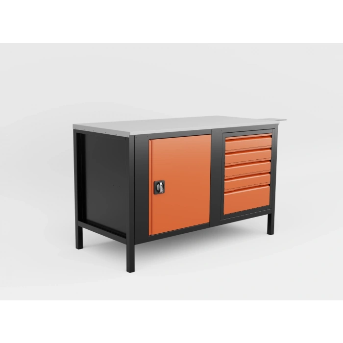 industrial-workbench-1500mm-5-drawers-cabinet [3]