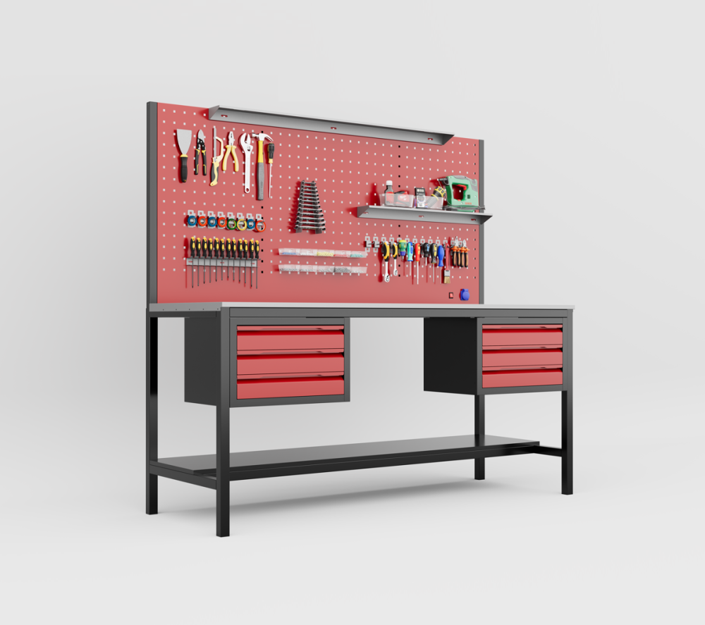 banc de lucru cu 6 sertare metalice [1]