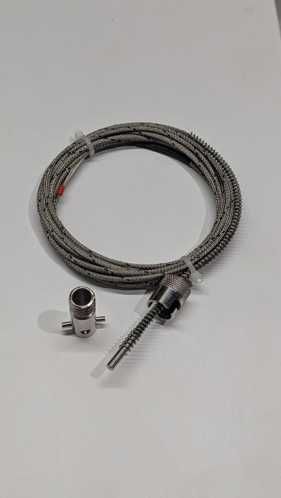 Termocuplu tip J, Ø4 mm, execuție specială, cablu 3 m [2]