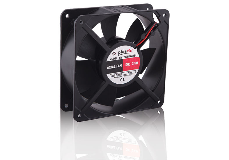 Ventilator DC 12VDC cu rulmenți (120×120×38 mm) [1]