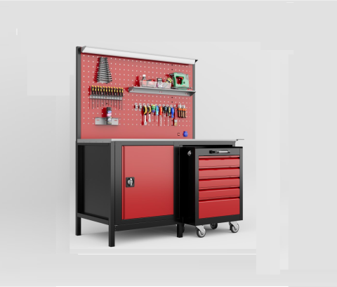 Mese și bănci de lucru - banc de lucru 150x190 cu sertare