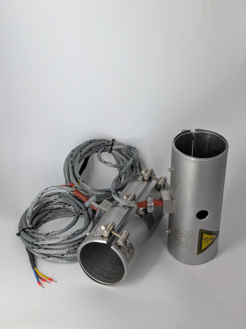 Pentru industria materialelor plastice - mica-band-heater-75x200-1300w-3m-thermocouple