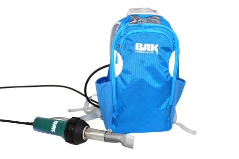 Professional Handheld Hot Air Plastic Welding Tools - BAK LiiOn 48VDC Complete Cordless Welding Kit 6600434