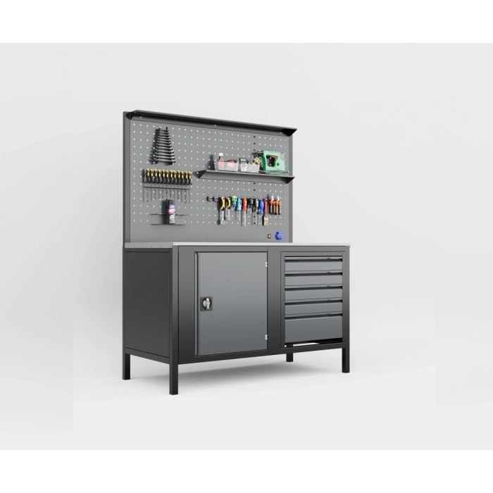 heavy-duty-workbench-1500mm-5-drawers-cabinet [1]