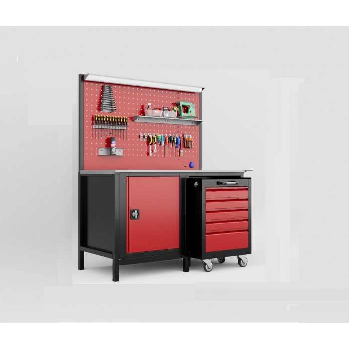 industrial-workbench-1500mm-5-drawers-mobile-cabinet [2]