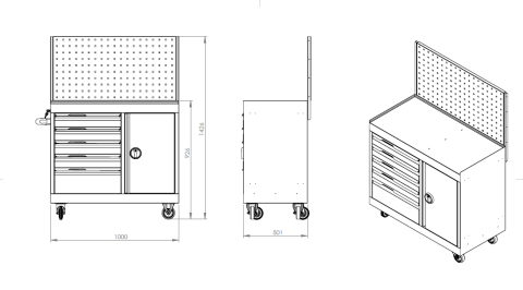 carucior-atelier-5-sertare-dulap-lateral-panou-perforat [1]