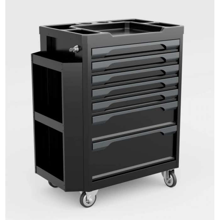 Depozitare & organizare - carucior scule 7 sertare heavy duty abs pvc r100