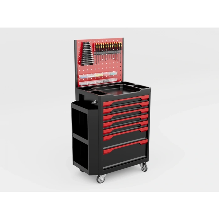 carucior scule 7 sertare heavy duty abs pvc r100