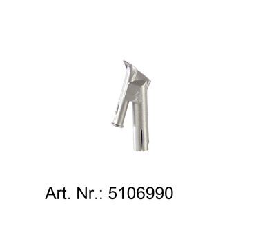 Duze sudura plastic cu aer cald BAK si Herz - Herz 4 mm Round Speed Welding Nozzle 5106990