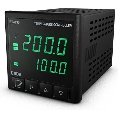Temperature controllers - ENDA ET4430-230 PID Temperature Controller PT100 Thermocouple SSR 48x48