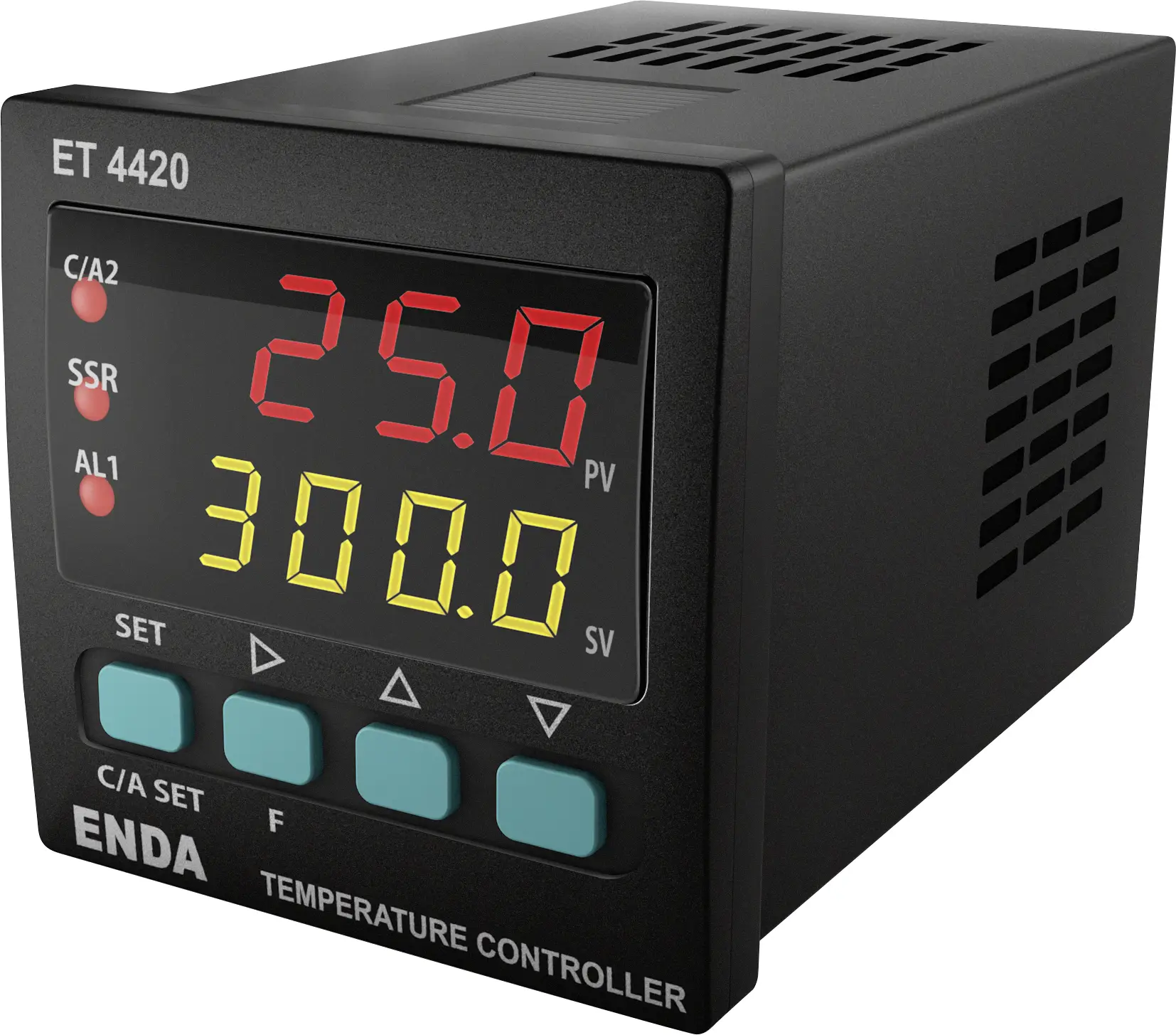 Temperature controllers - ENDA ET4420 PID Temperature Controller PT100 Thermocouple SSR 48x48