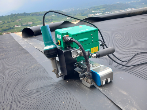 Masina Sudura cu Pana Calda BAK ComOn3 pentru Geomembrane HDPE si Folii Termoplastice [2]