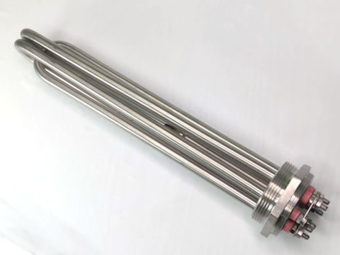 Filet 2 Inch 7500W Rezistenta Boiler Flansa Inox 300 mm Ø10 mm Teava Groasa [1]