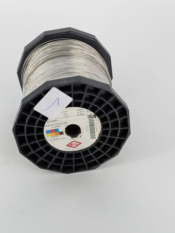Sarma rotunda - resistohm-80-resistance-wire-0-65mm-rescal