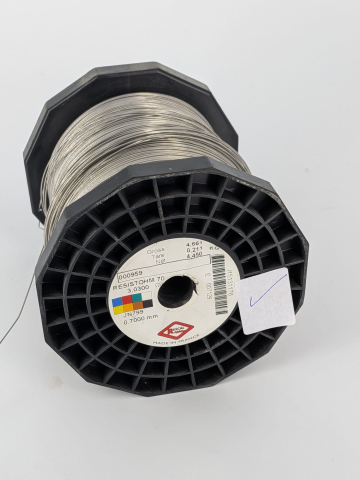 Resistance wire - resistohm-70-resistance-wire-0-7mm-rescal