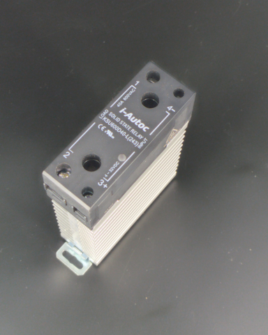 SSR & Relays & Contactor - i-Autoc KSU600D40-L 243 Solid State Relay SSR 40A with Heatsink 4-32V DC 600V AC