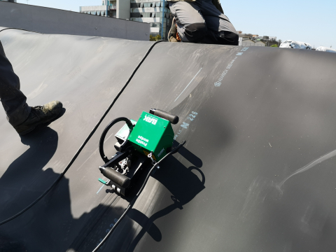 Masina Sudura Geomembrane HDPE HERZ ComOn 3 BAK ComOn3 cu Pana Calda [1]