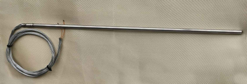 Rezistente electrice - Ø12,5×700 mm Cartuș încălzitor 230 V / 3000 W cu cablu 1400 mm protejat oțel