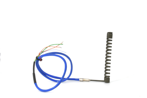 Rezistență microtubulară - Rezistență microtubulară spiralată Ø12,5 mm 1000W cu termocuplă J – RezistenteMag