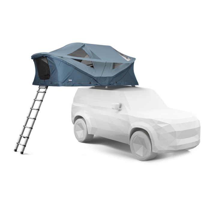 Cort auto cu prindere pe plafon, Thule, Approach L, pentru 4 persoane, Dark Slate [2]