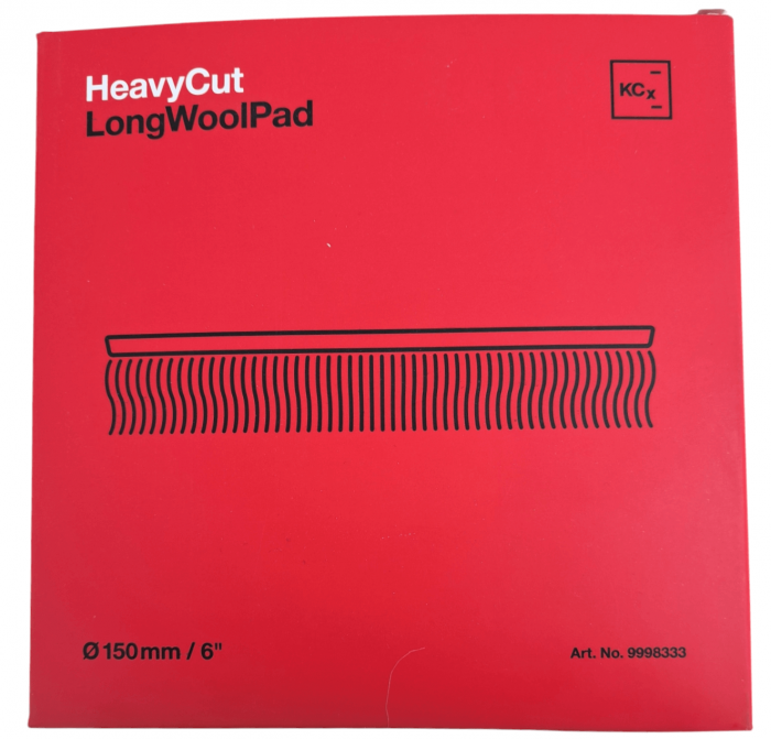 LongWoolPad - Disc polish cu blană naturală, 150 mm [2]