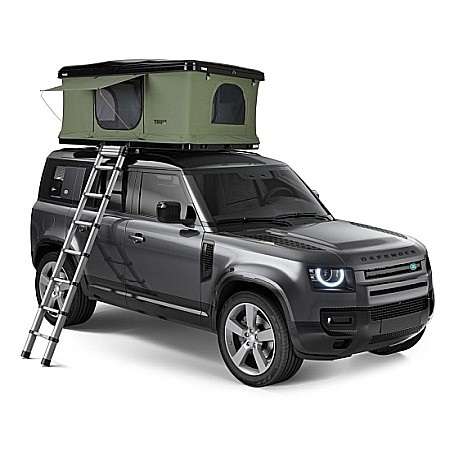 Thule - Cort auto cu prindere pe plafon, Thule, Basin, 2 persoane, Hard-Shell, Negru
