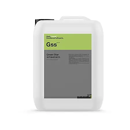 Detailing - Gss - Green Star Schaumarm, soluție curățare universală alcalină cu spumare redusă, 11 kg