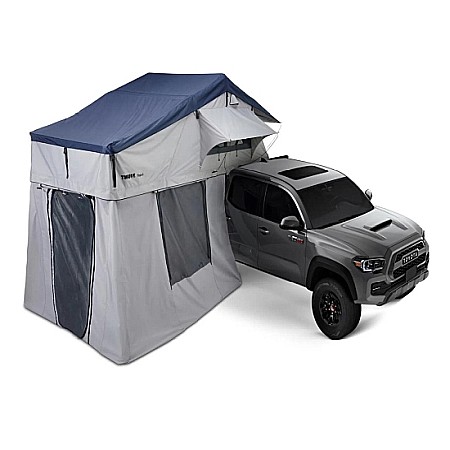 Thule - Cort auto cu prindere pe plafon, Thule, Autana, 4 persoane, cu anexa inclusa, Haze Gray