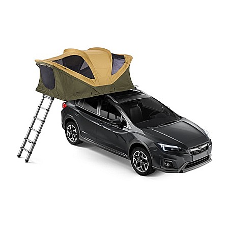 Thule - Cort auto cu prindere pe plafon, Thule, Approach S, pentru 2 persoane, Bronz Fenicul