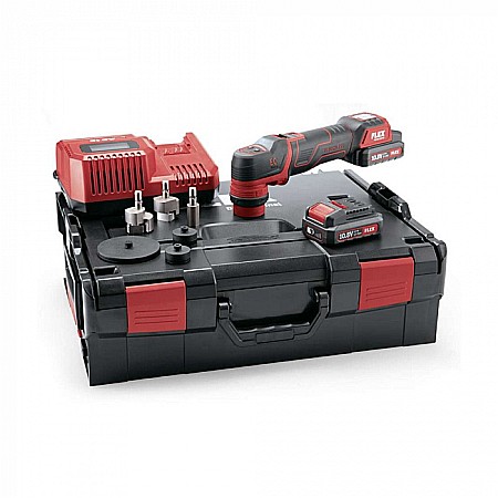 Masini de polishat - Kit masina de polisat rotativa si orbitala pentru zone mici PXE 80 10.8-EC/2.5 Set, 30 mm, 75 mm, acumulatori Li-ion 10.8V, 2X2.
