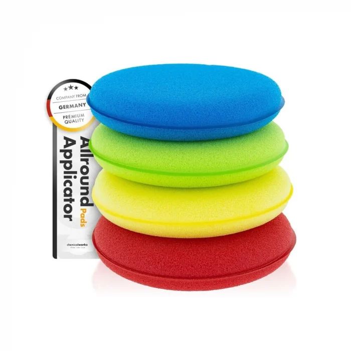 Detailing - Allrounder Hand Applicator, burete aplicator 4 culori, set 4 buc