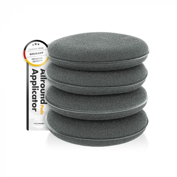 Detailing - Allrounder Hand Applicator, burete aplicator negru, set 4 buc