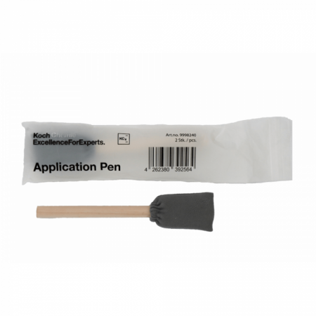 Accesorii - Application Pen, aplicator microfibră cu mâner lemn pentru protecții, pachet 2 buc.