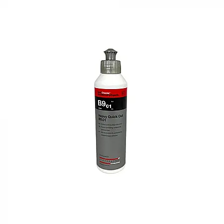 Paste Polish - B9.01 - Heavy Quick Cut, polish abraziv rapid, fără silicon și uleiuri, 250 ml