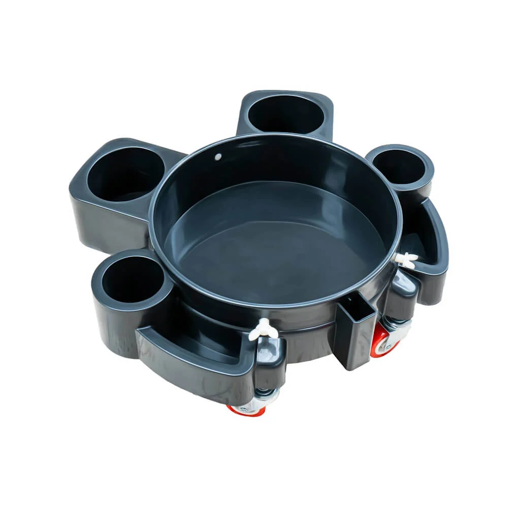 Detailing - Bucket Dolly, suport mobil pentru găleată, negru
