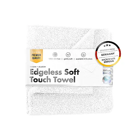 Lavete si Prosoape - Edgeless Soft Touch Towel, 500 GSM, 40x40 cm